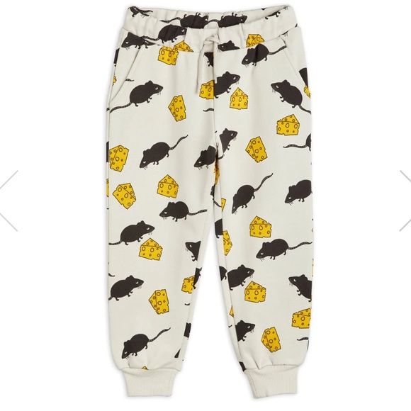 Mini Rodini set of joggers and hoodie with full zipper size 3/5Y - Picture 7 of 9